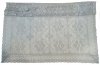 Obrus szydełkowy rozmiar: 60x120 wzór 559 szary